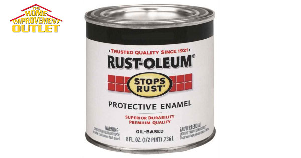 Rustoleum Stops Rust Interior/Exterior Gloss Leather Brown .5 Pt
