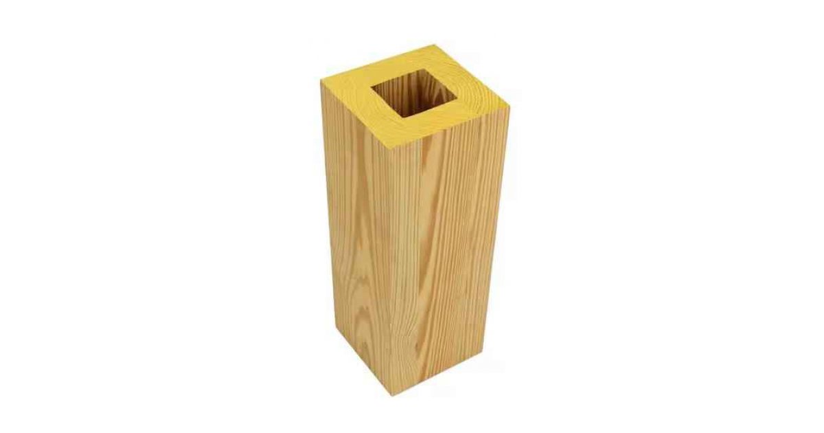 8x8x8 YellaWood KDAT Porch Column Premium Treated Post - The Home ...